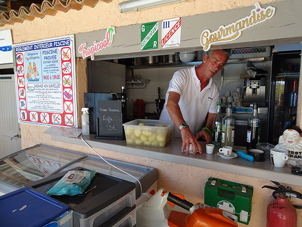 Camping Les Gorges du Loup-Restauration