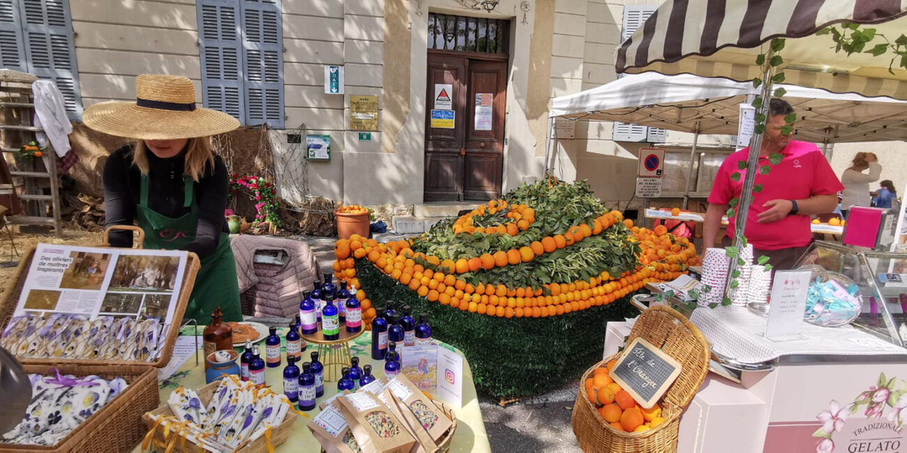 Camping Les Gorges du Loup - Fete des Orangers-Bar sur loup